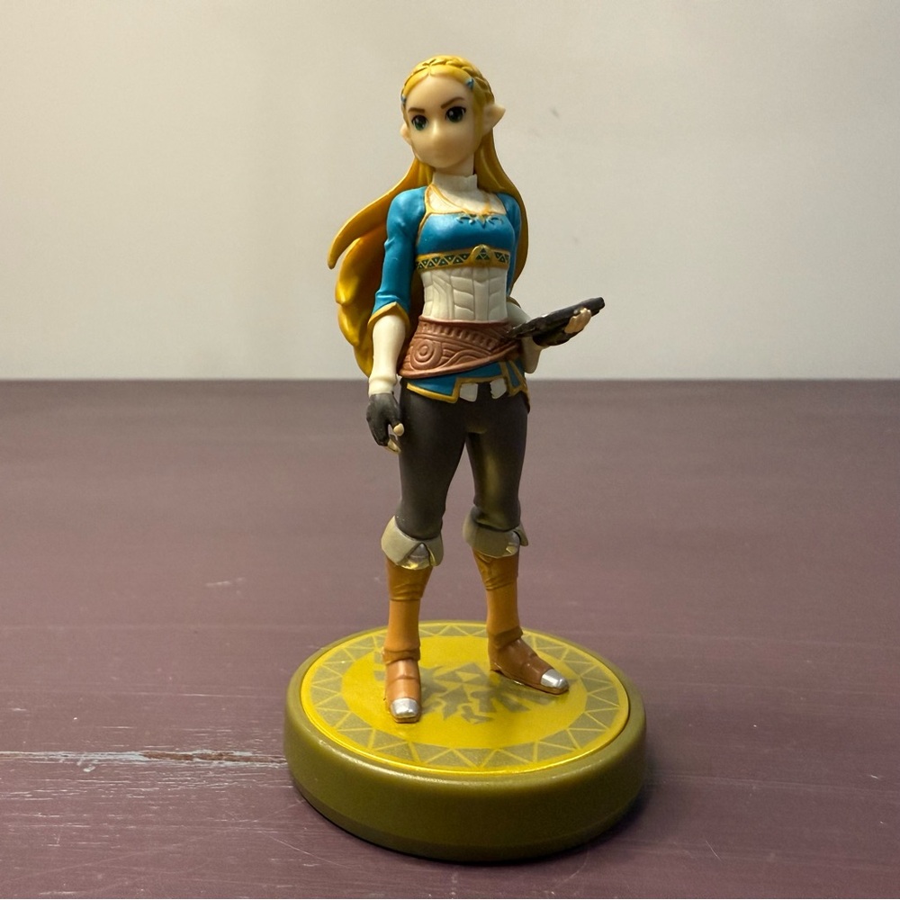 Blue and Gold Figurine